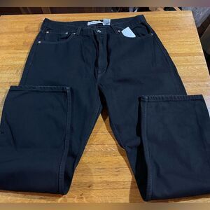 Levi Regular Fit 505 Men’s Jeans Black 40x32 NWT